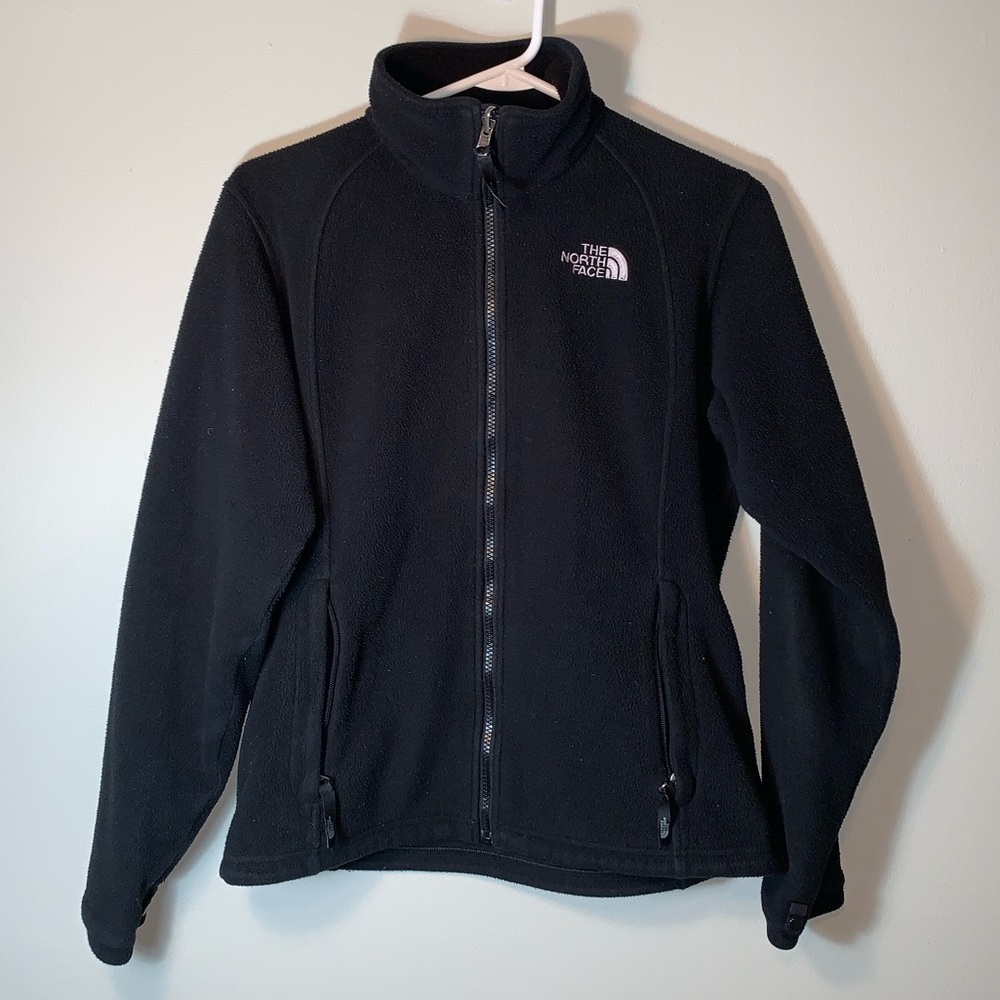 Women’s North Face Black Fleece Jacket - Medium